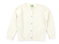 FUB cardigan ecru cotton